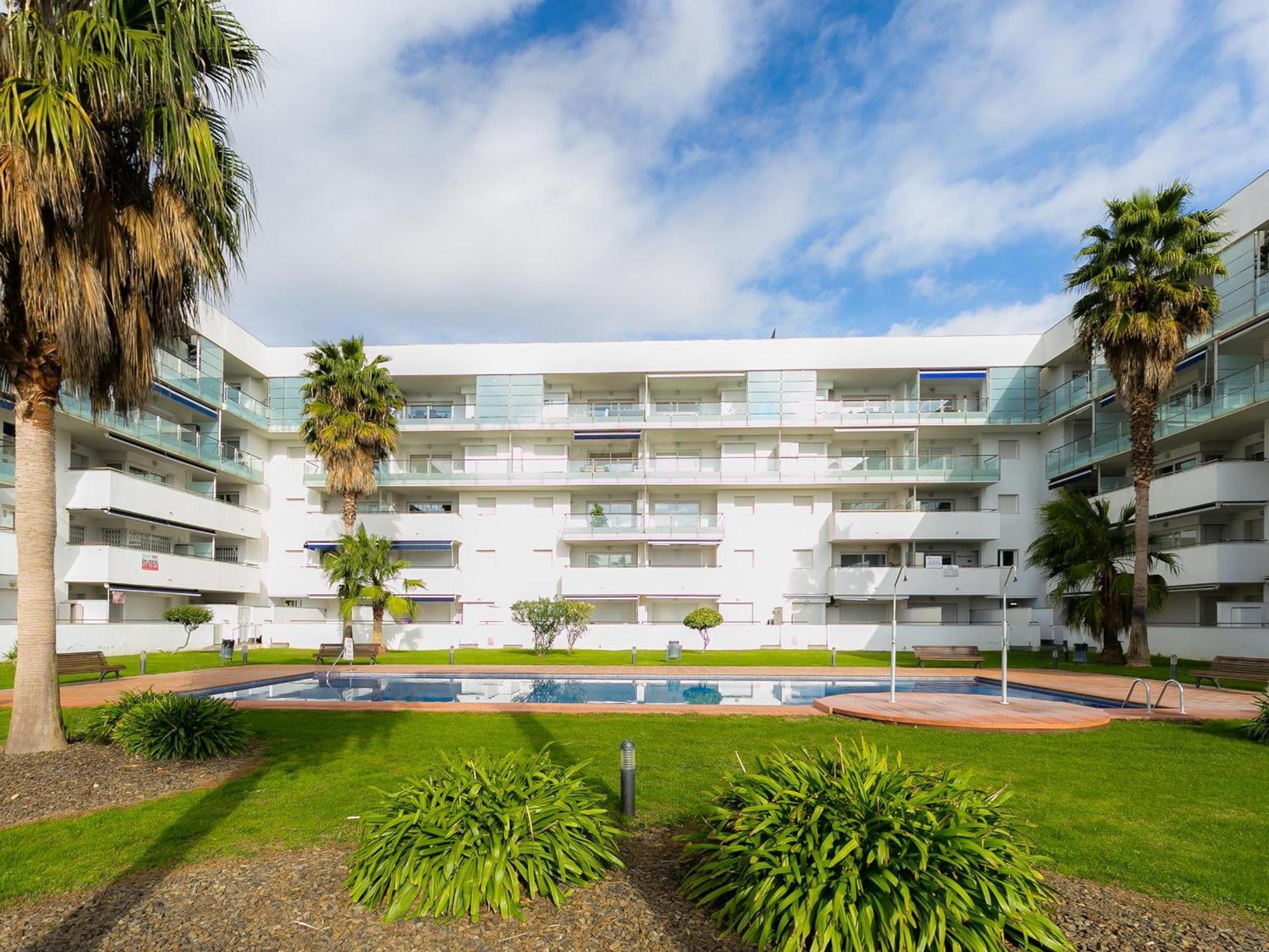 Apartamento Con Piscina Y Parking En Santa Margarita, - Ideal Familias - Es-228-95 Rosas